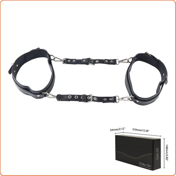 LEDER BONDAGE-SET FÜR SIE 5 TEILE – Bild 6