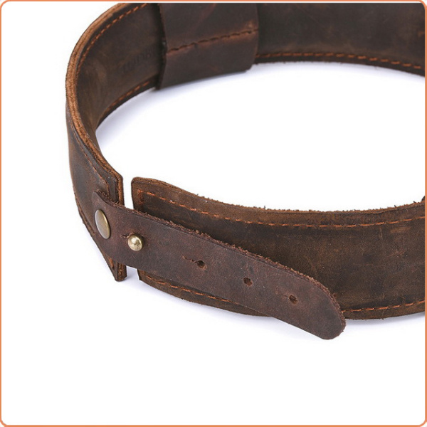LEDERHALSBAND MIT LEINE – Bild 3