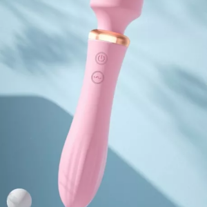 WIEDERAUFLAD­BARER POWER-WAND, PINK 20 CM