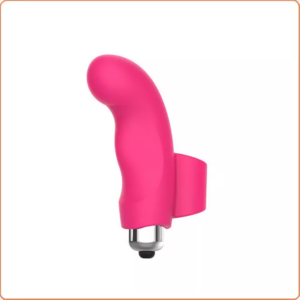 SILIKON-FINGERVIBRATOR ROSA