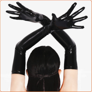 LANGE LATEX HANDSCHUHE